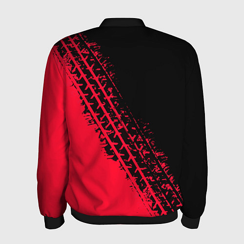 Мужской бомбер Audi / 3D-Черный – фото 2