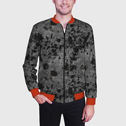 Бомбер мужской Камуфляж Metro, цвет: 3D-красный — фото 2