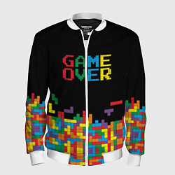 Мужской бомбер Game over