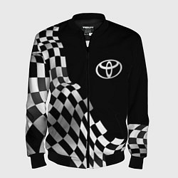 Мужской бомбер Toyota racing flag