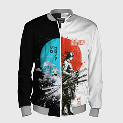 Бомбер мужской Зоро в инверсии - One Piece, цвет: 3D-меланж