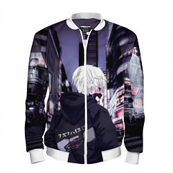 Бомбер мужской Kaneki Ken, цвет: 3D-белый