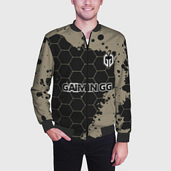 Бомбер мужской Gaimin Gladiators форма, цвет: 3D-черный — фото 2