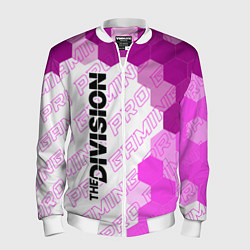 Бомбер мужской The Division pro gaming: по-вертикали, цвет: 3D-белый