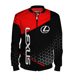 Бомбер мужской Lexus - red sportwear, цвет: 3D-черный