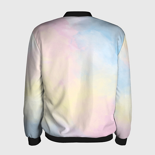 Мужской бомбер Tie dye из сериала убийства в одном здании / 3D-Черный – фото 2
