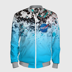 Бомбер мужской Nasa space, цвет: 3D-меланж