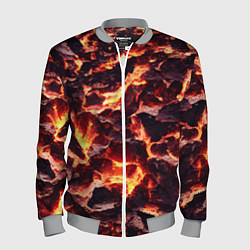 Мужской бомбер Бурлящая лава