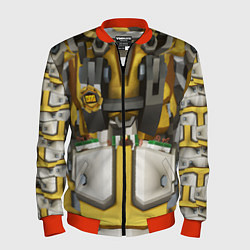 Бомбер мужской Deep roock galactic броня бурильщика, цвет: 3D-красный