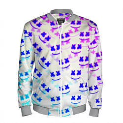 Бомбер мужской Marshmello pattern neon, цвет: 3D-меланж