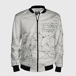 Бомбер мужской Каракули, цвет: 3D-черный