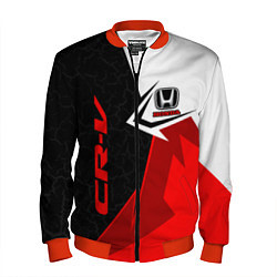 Бомбер мужской Honda CR-V - sport uniform, цвет: 3D-красный