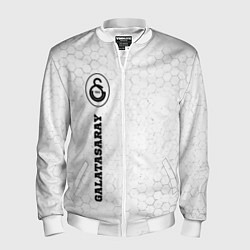 Бомбер мужской Galatasaray sport на светлом фоне по-вертикали, цвет: 3D-белый
