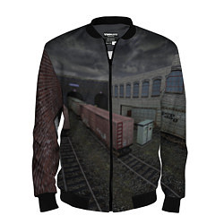 Бомбер мужской Counter Strike 1 6 de train, цвет: 3D-черный