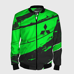 Мужской бомбер Mitsubishi sport green