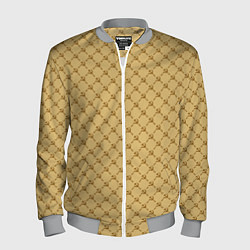 Мужской бомбер Паттерн серп и молот luxury