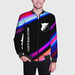 Бомбер мужской Hoffenheim speed game lights, цвет: 3D-черный — фото 2
