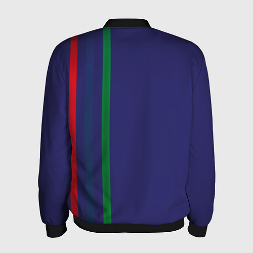 Мужской бомбер Olympique lyonnais / 3D-Черный – фото 2