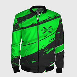 Мужской бомбер Exeed sport green