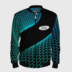 Мужской бомбер Ford electro hexagon
