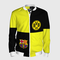 Мужской бомбер Barcelona x Borussia