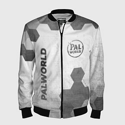 Бомбер мужской Palworld - white gradient вертикально, цвет: 3D-черный