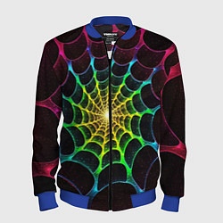 Мужской бомбер Психоделика текстура фрактал