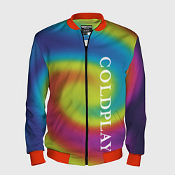 Мужской бомбер Coldplay moon music album