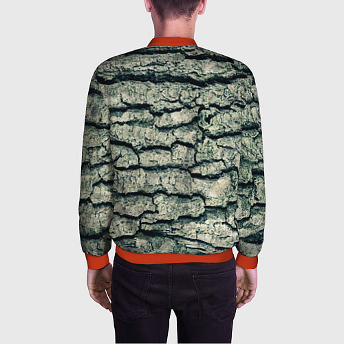 Мужской бомбер Кора / 3D-Красный – фото 4