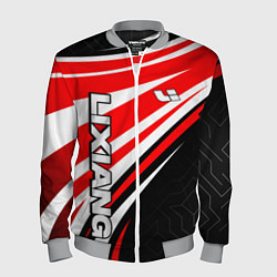 Бомбер мужской Lixiang- red sport uniform, цвет: 3D-меланж
