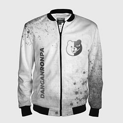 Бомбер мужской Danganronpa - white gradient вертикально, цвет: 3D-черный