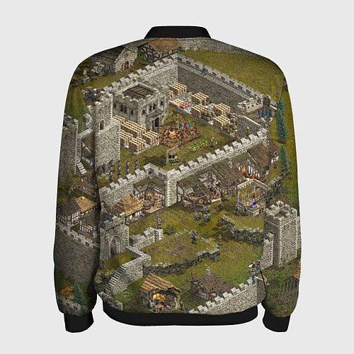 Мужской бомбер Stronghold Crusader Definitive Edition / 3D-Черный – фото 2