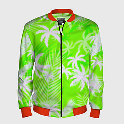 Мужской бомбер Кислотные тропики