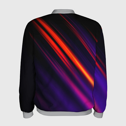 Мужской бомбер Multicolored / 3D-Меланж – фото 2