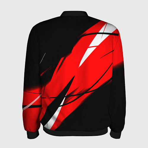Мужской бомбер Real Madrid текстура / 3D-Черный – фото 2