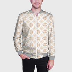 Бомбер мужской Русь культура и обычаи, цвет: 3D-меланж — фото 2