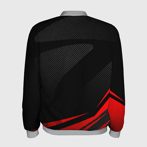 Мужской бомбер Umbrella - спорт / 3D-Меланж – фото 2