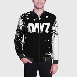 Бомбер мужской Dayz краски брызги, цвет: 3D-черный — фото 2
