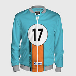 Бомбер мужской Porsche Le Mans Nr 17, цвет: 3D-меланж