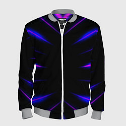 Бомбер мужской Color black neon neon, цвет: 3D-меланж