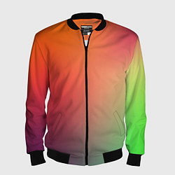 Бомбер мужской Color multicolored, цвет: 3D-черный