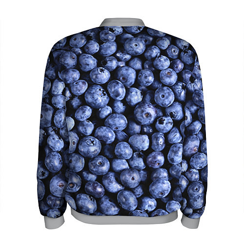 Мужской бомбер Черника / 3D-Меланж – фото 2