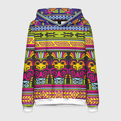 Толстовка-худи мужская Мексика, цвет: 3D-белый
