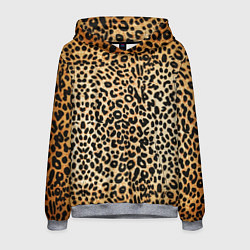 Толстовка-худи мужская Гепард (шкура), цвет: 3D-меланж