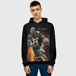 Толстовка-худи мужская Kobe Bryant, цвет: 3D-черный — фото 2