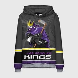 Толстовка-худи мужская Los Angeles Kings, цвет: 3D-меланж