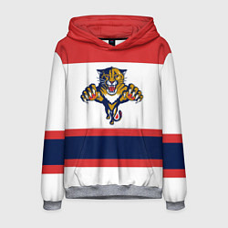 Толстовка-худи мужская Florida Panthers, цвет: 3D-меланж
