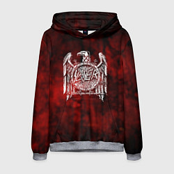 Толстовка-худи мужская Slayer: Blooded Eagle, цвет: 3D-меланж