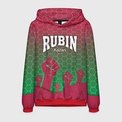Толстовка-худи мужская Rubin Kazan, цвет: 3D-красный