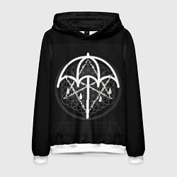 Толстовка-худи мужская BMTH: Rain Symbol, цвет: 3D-белый